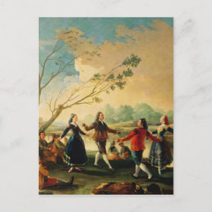 Francisco Jose de Goya y Lucientes   Dance on the  Vykort