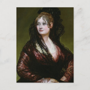 Francisco Jose de Goya y Lucientes Dona Isabel d Vykort