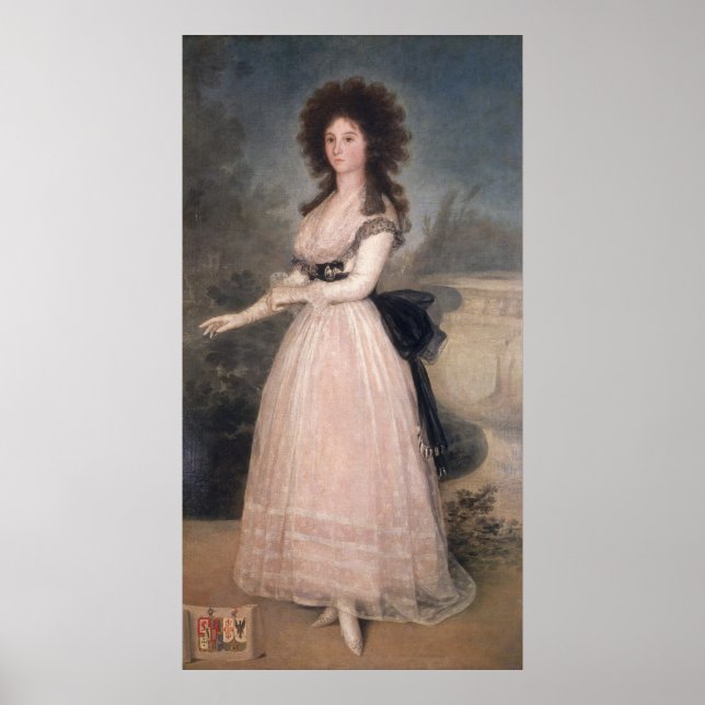 Francisco Jose de Goya y Lucientes | Dona Tadea Ar Poster (Framsidan)