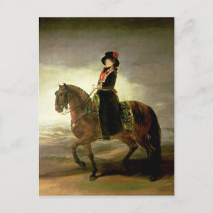 Francisco Jose de Goya y Lucientes   Ekvestriansk  Vykort