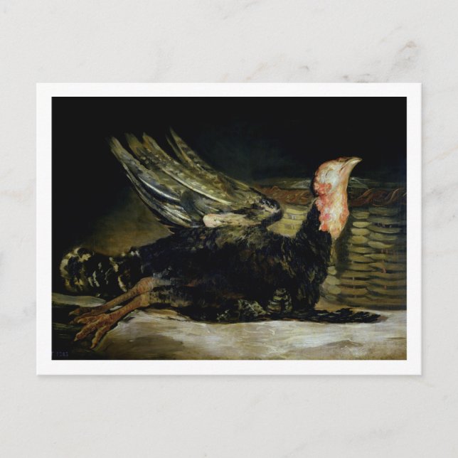 Francisco Jose de Goya y Lucientes | Fortsatt livs Vykort (Framsida)