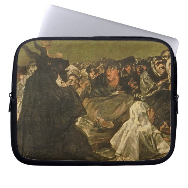 Francisco Jose de Goya y Lucientes | häxorna Laptop Sleeve (Framsidan)