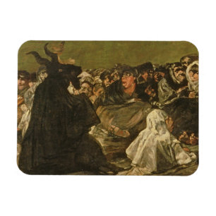 Francisco Jose de Goya y Lucientes   häxorna Magnet
