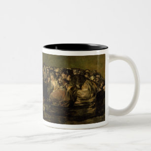 Francisco Jose de Goya y Lucientes häxorna Två-Tonad Mugg
