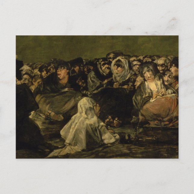 Francisco Jose de Goya y Lucientes | Häxorna  Vykort (Framsida)