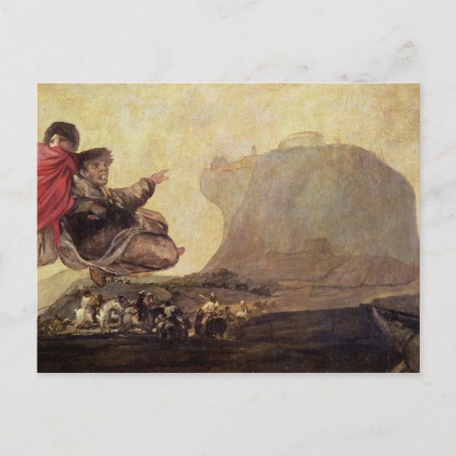 Francisco Jose de Goya y Lucientes | Häxornas Vykort (Framsida)