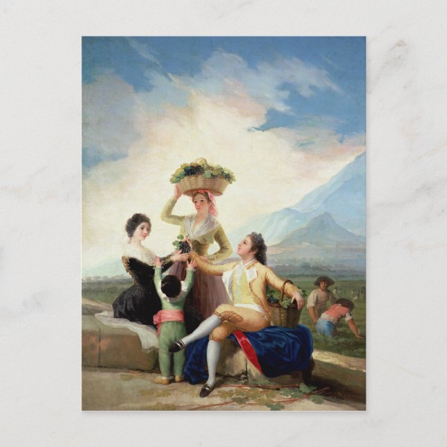 Francisco Jose de Goya y Lucientes | Höst eller Th Vykort (Framsida)