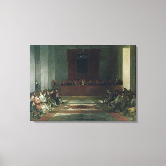 Francisco Jose de Goya y Lucientes | Junta of Canvastryck (Framsida)
