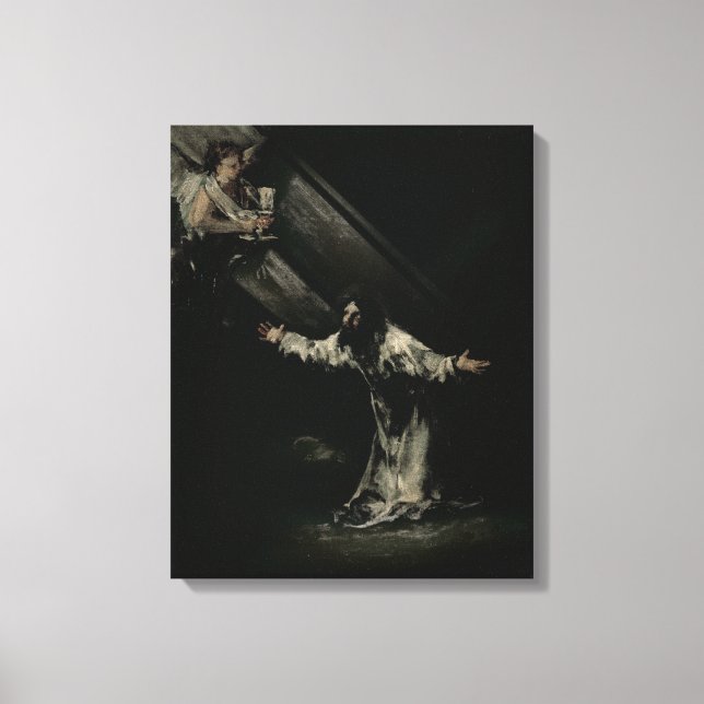 Francisco Jose de Goya y Lucientes | Kristus på Canvastryck (Framsida)