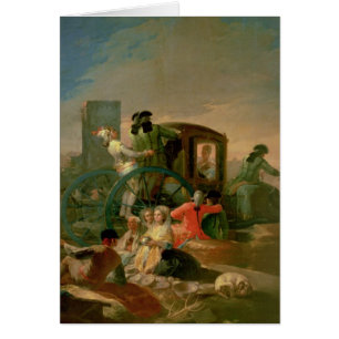 Francisco Jose de Goya y Lucientes   krukmakerit V Hälsningskort