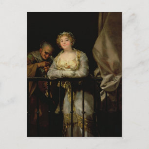 Francisco Jose de Goya y Lucientes Maja och Cele Vykort