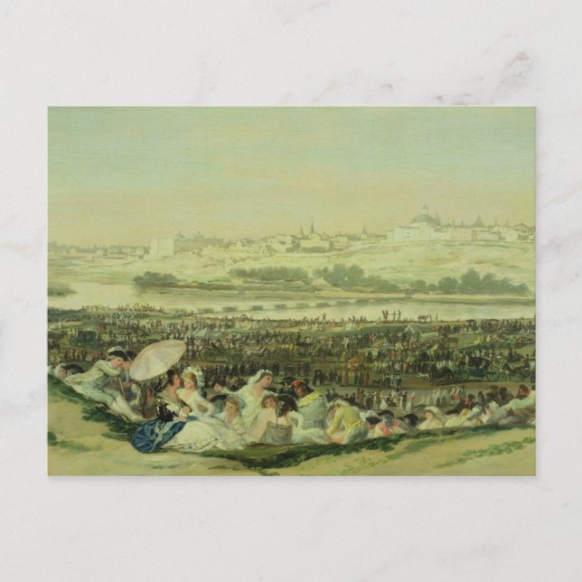 Francisco Jose de Goya y Lucientes | Meadow at Vykort (Framsida)