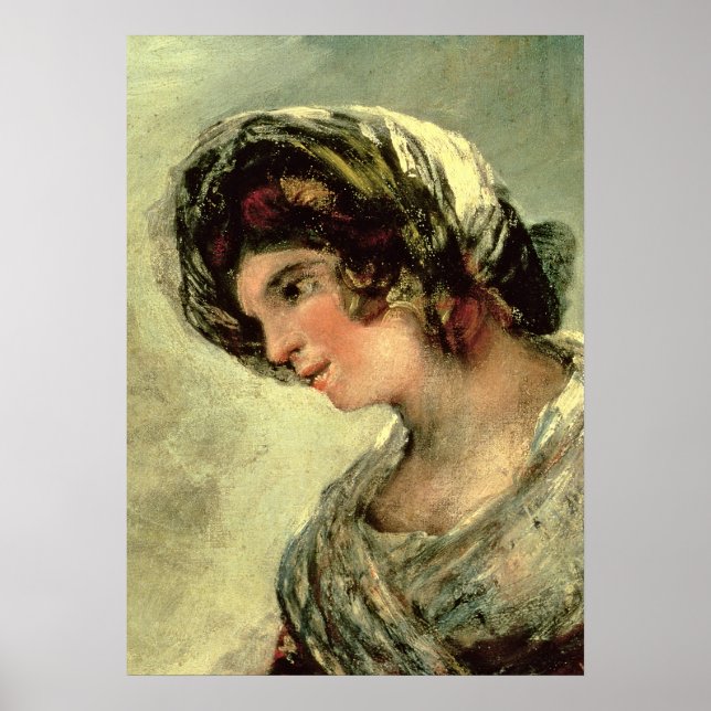 Francisco Jose de Goya y Lucientes | Milkmaid Poster (Framsidan)