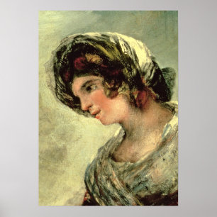 Francisco Jose de Goya y Lucientes   milkmaiden Poster