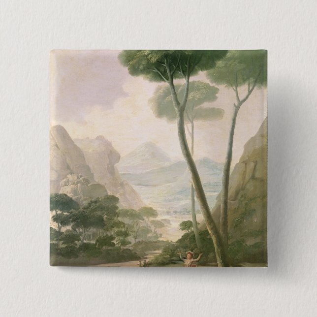 Francisco Jose de Goya y Lucientes | nedgången Knapp (Framsida)