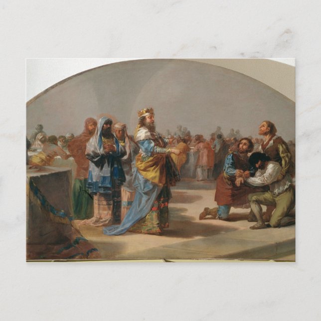 Francisco Jose de Goya y Lucientes | Parable o Vykort (Framsida)