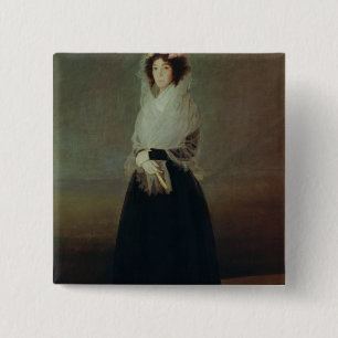 Francisco Jose de Goya y Lucientes   porträtt av  Knapp