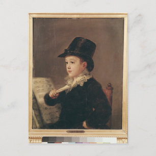 Francisco Jose de Goya y Lucientes Porträtt av M Vykort
