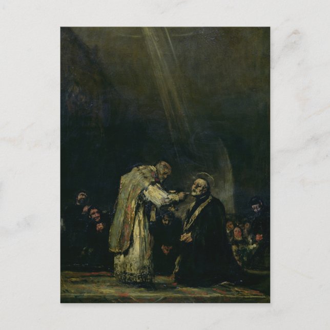 Francisco Jose de Goya y Lucientes | Sista komm Vykort (Framsida)