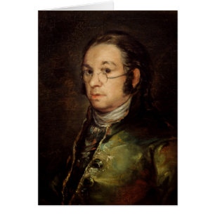 Francisco Jose de Goya y Lucientes   SJÄLVPORTRÄTT Hälsningskort