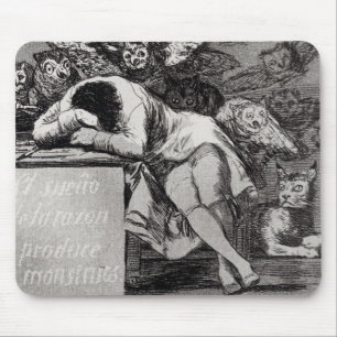 Francisco Jose de Goya y Lucientes   sömnen av Musmatta