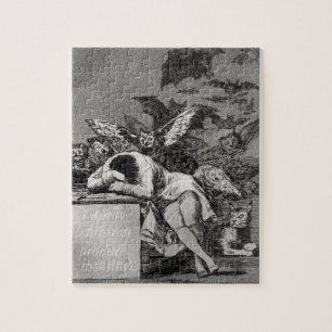Francisco Jose de Goya y Lucientes sömnen av Pussel