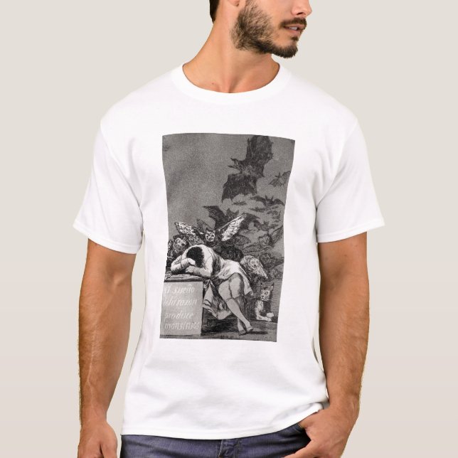 Francisco Jose de Goya y Lucientes | sömnen av T Shirt (Framsida)