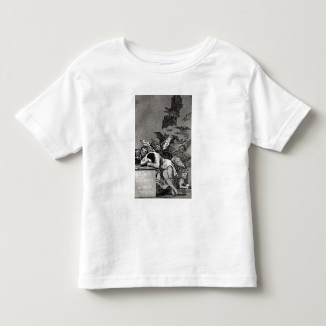 Francisco Jose de Goya y Lucientes | sömnen av T-shirt (Framsida)