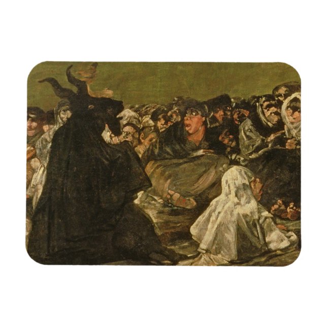 Francisco Jose de Goya y Lucientes | Vittnen" Magnet (Horisontell)