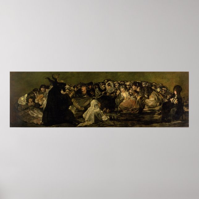 Francisco Jose de Goya y Lucientes | Vittnen" Poster (Framsidan)