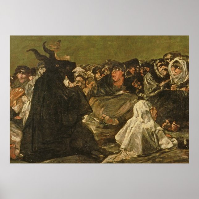 Francisco Jose de Goya y Lucientes | Vittnen" Poster (Framsidan)