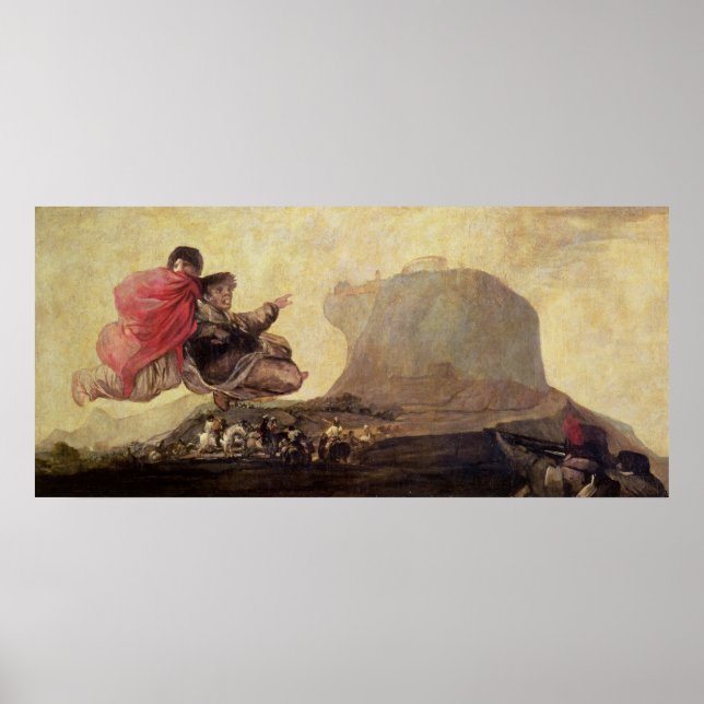 Francisco Jose de Goya y Lucientes | Vittnen" Poster (Framsidan)