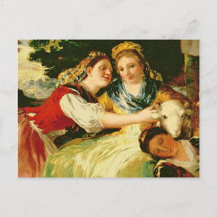 Francisco Jose de Goya y Lucientes Washerwom Vykort