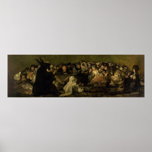 Francisco Jose de Goya y Lucientes  Witches"  Poster
