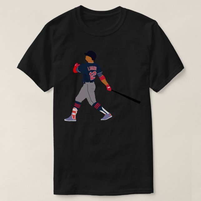 Francisco Lindor Sticker T Shirt (Design framsida)