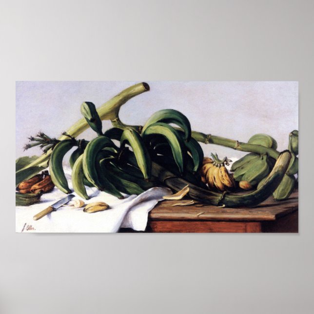 Francisco Oller Platanos Poster (Framsidan)