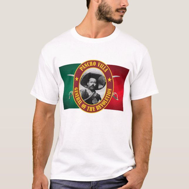 Francisco "Pancho" Villa T Shirt (Framsida)