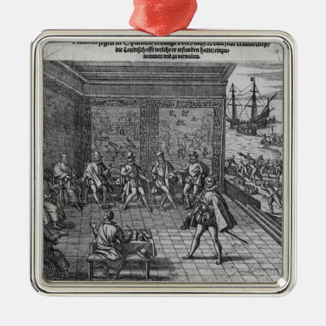 Francisco Pizarro Julgransprydnad Metall (Framsidan)