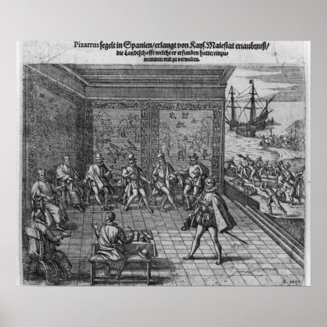 Francisco Pizarro Poster (Framsidan)