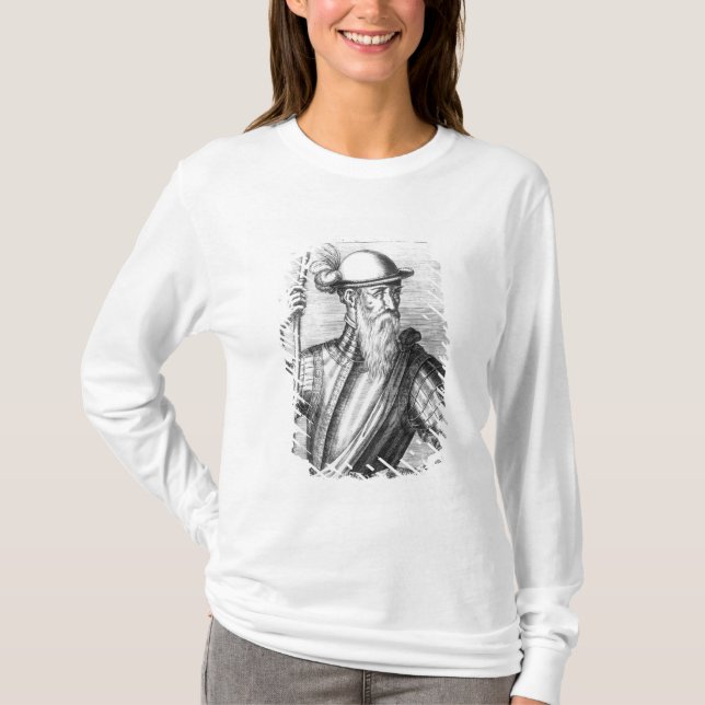 Francisco Pizarro T-shirt (Framsida)