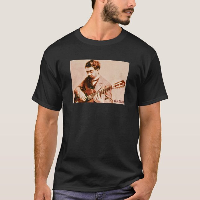 Francisco Tárrega T-Shirt (Framsida)