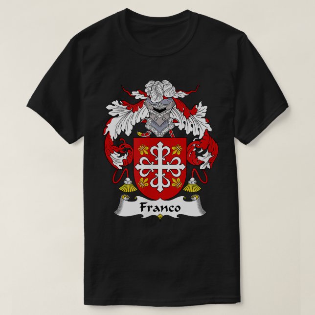 Franco Jackar Arm Family Crest T Shirt (Design framsida)