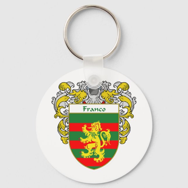 Franco Jackar av Arm (Mantled) Nyckelring (Framsida)