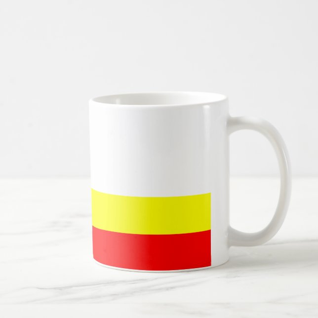 Franco Manitobans flagga Kaffemugg (Höger)