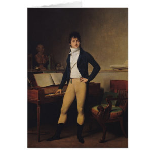 Francois Adrien Boieldieu 1800 Hälsningskort