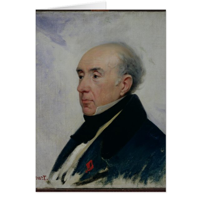 Francois Antoine Boissy d'Anglas Hälsningskort (Framsidan)
