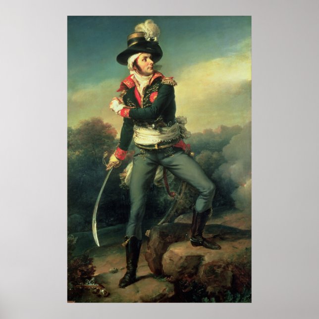 Francois Athanese Charette de Contrie 1819 Poster (Framsidan)