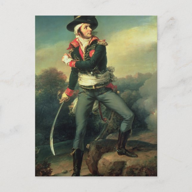 Francois Athanese Charette de Contrie 1819 Vykort (Framsida)