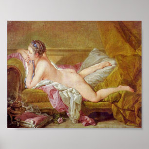 Francois Boucher - älskarinna till Louis XV Poster