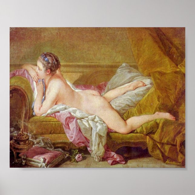 Francois Boucher - Älskarinna till Louis XV Poster (Framsidan)